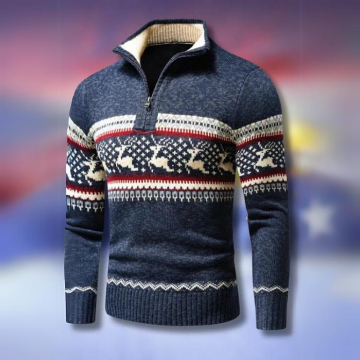 Classic Cable Knit Men's Sweater - BritishElegance