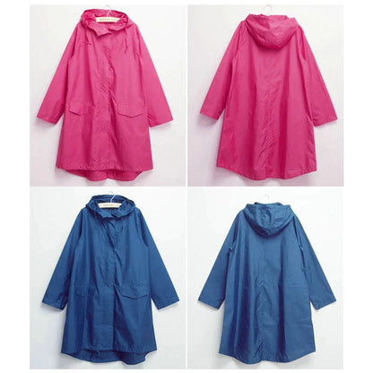 Anya – Women’s Casual Zip-Up Raincoat
