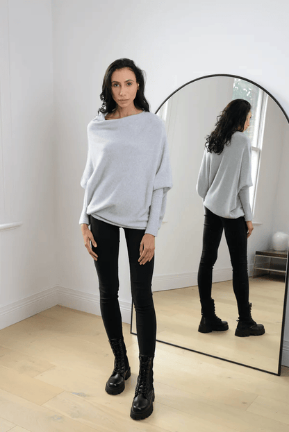 Clara | Off-Shoulder Women's Jumper
