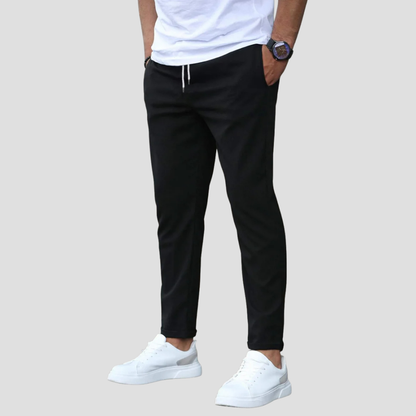 Men’s Slim Fit Joggers with Drawstring Waist