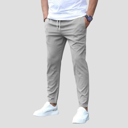 Men’s Slim Fit Joggers with Drawstring Waist