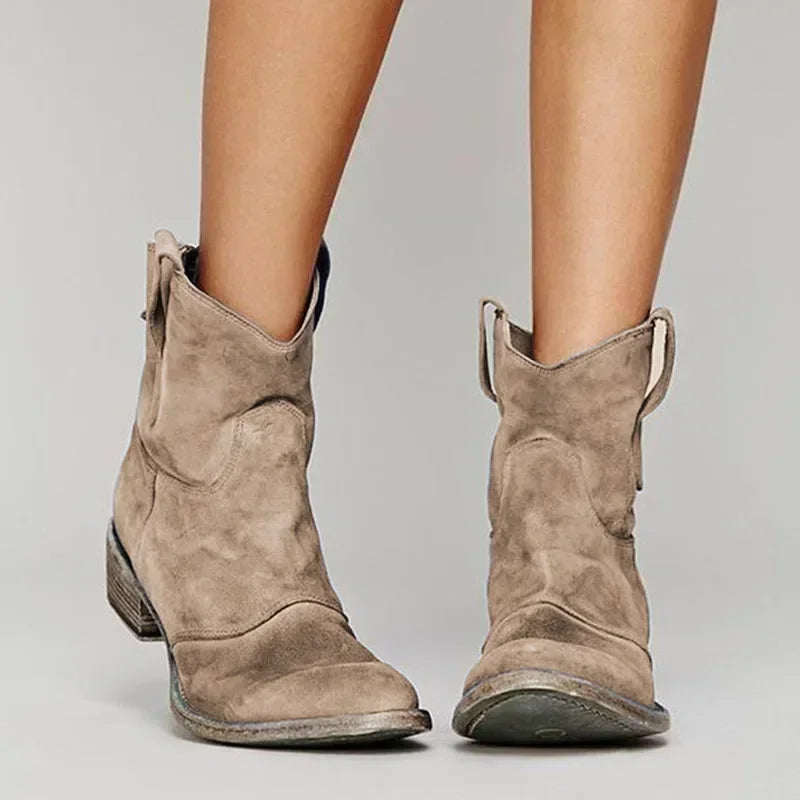 Classic Black Cowboy Boots for Women - Premium Comfortable Western Footwear