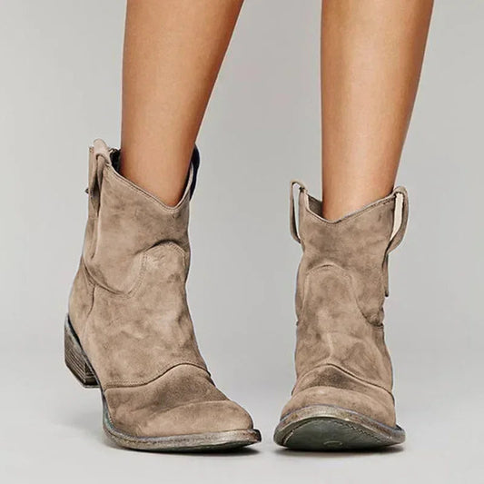 Classic Black Cowboy Boots for Women - Premium Comfortable Western Footwear