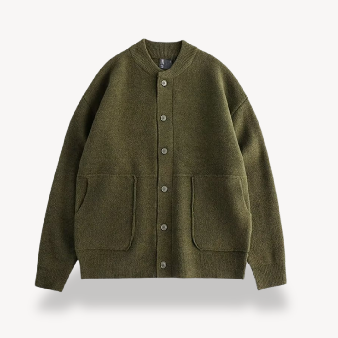 Classic Knit Cardigan for Men