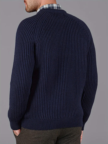 Oliver | Crew Neck Knitted Men's Jumper