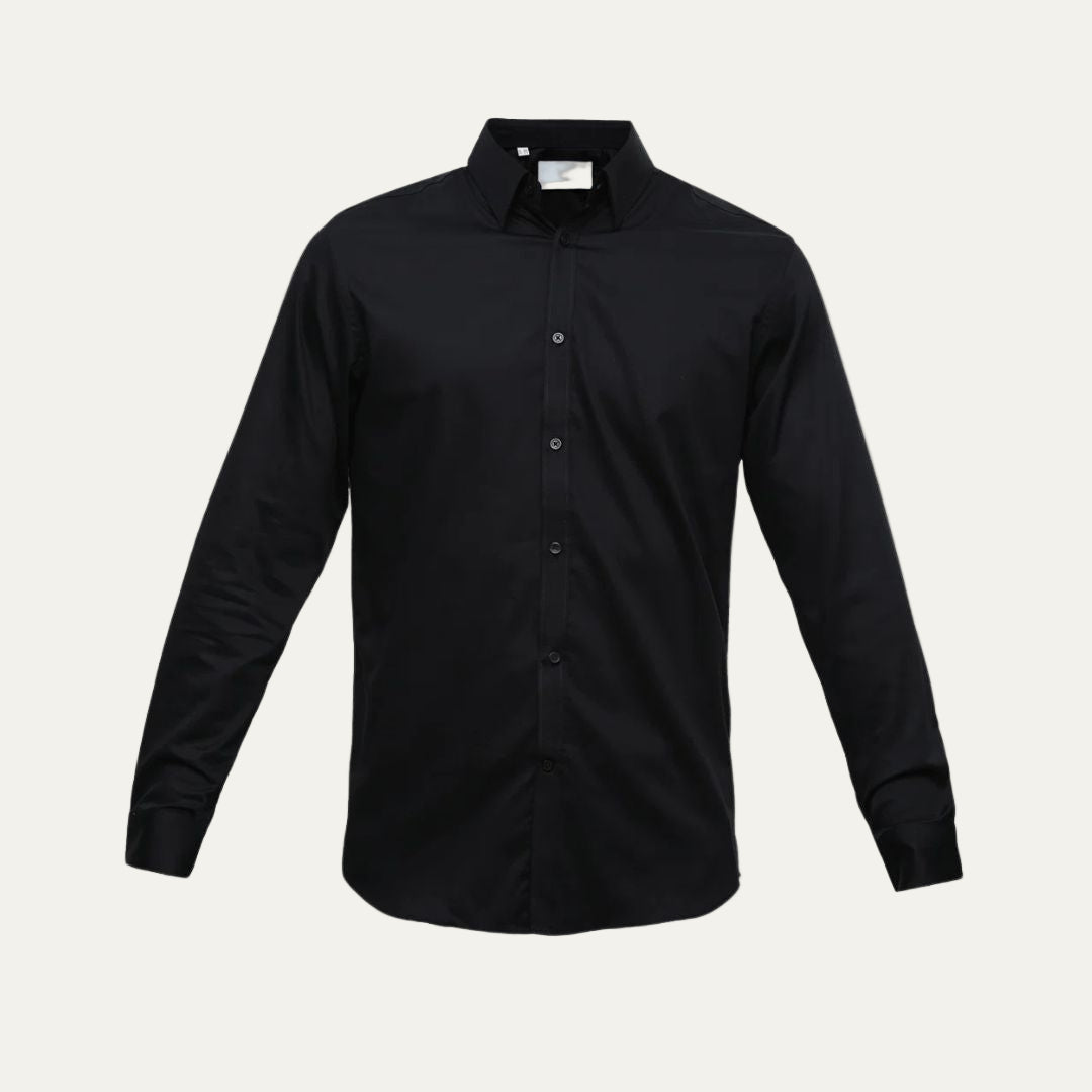 Men’s Slim Fit Long Sleeve Cotton Shirt