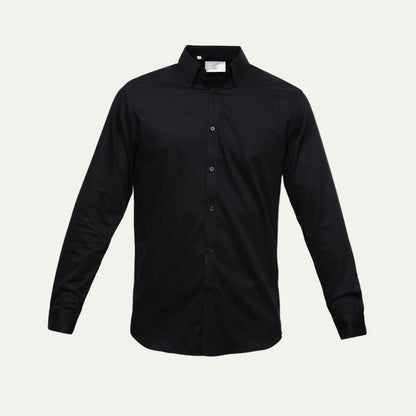 Men’s Slim Fit Long Sleeve Cotton Shirt