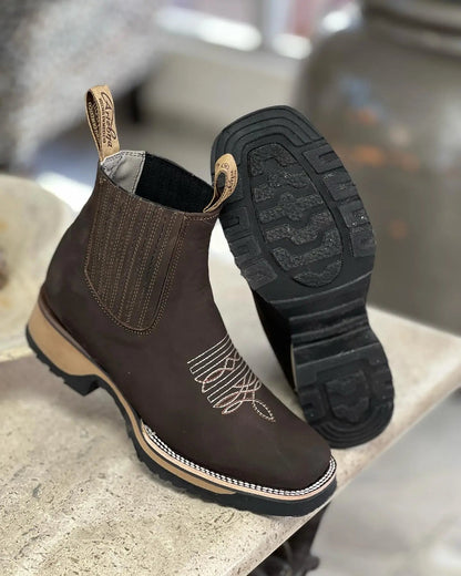 Classic Unisex Cowboy Boots in Durable – Comfortable Western Style for Men and Women