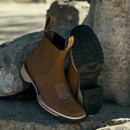 Classic Unisex Cowboy Boots in Durable – Comfortable Western Style for Men and Women