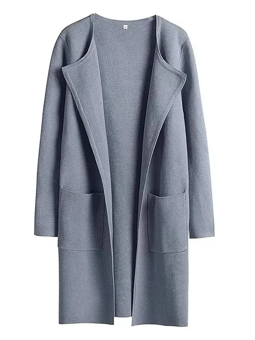 Whitney | Women’s Wool Blend Coat – Classic Knee-Length Design with Wide Lapel for Everyday Elegance