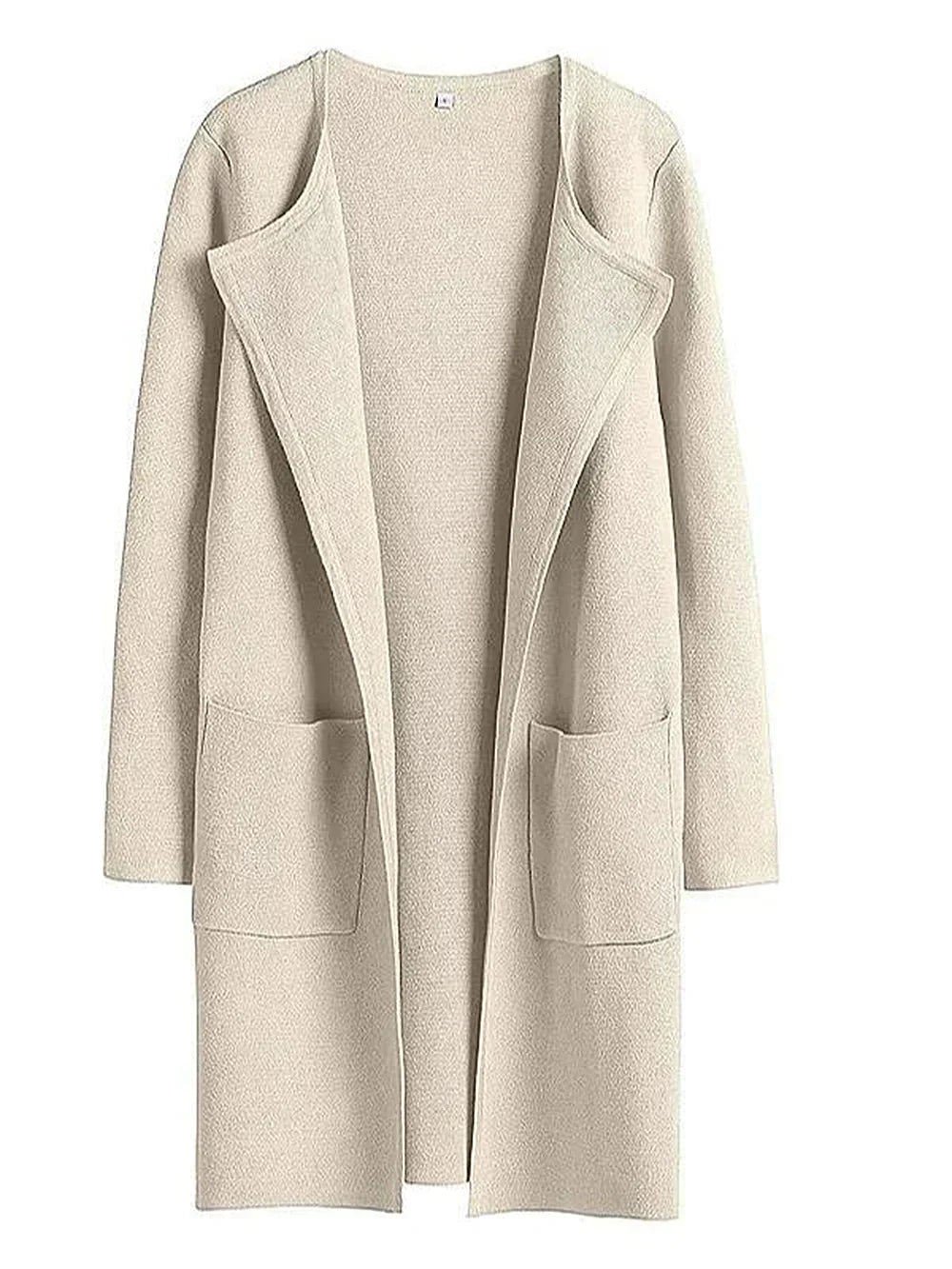 Whitney | Women’s Wool Blend Coat – Classic Knee-Length Design with Wide Lapel for Everyday Elegance