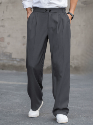 Relaxed Fit Casual Male Pants