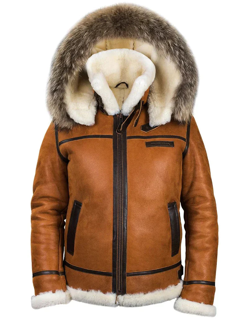 Coat - Fur Trim Hood & Thick High Pile Warm Insulation