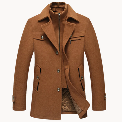 Coat - Military Structured Shape & Layering Support