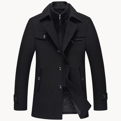 Coat - Military Structured Shape & Layering Support