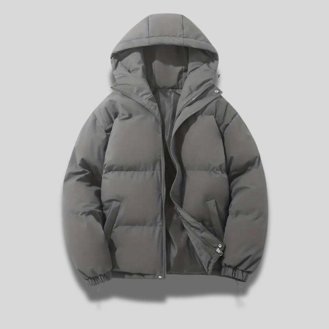 Coat - Insulating Blend Hood And Wind Shielding Cut Fit