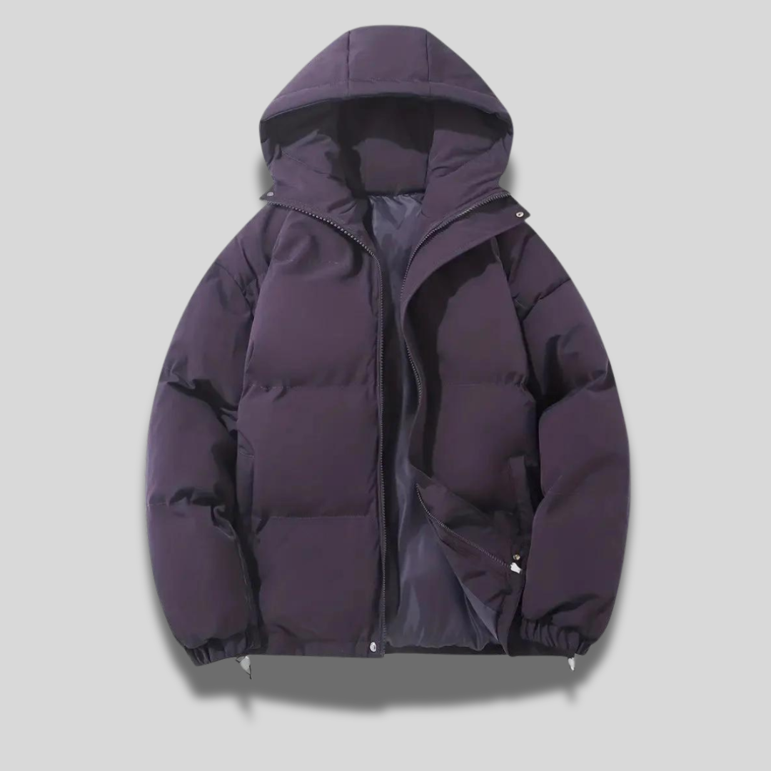 Coat - Insulating Blend Hood And Wind Shielding Cut Fit