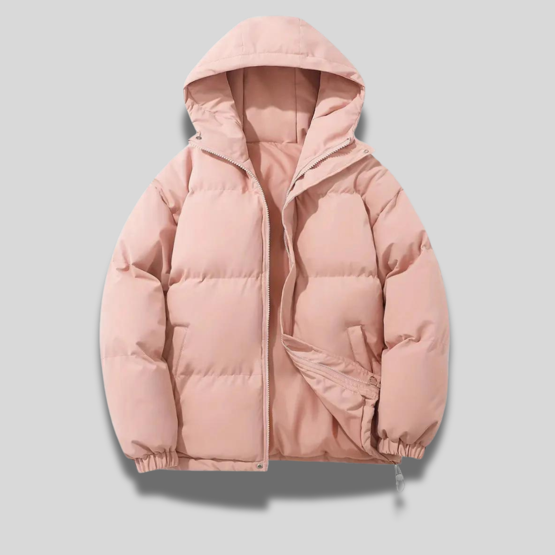 Coat - Insulating Blend Hood And Wind Shielding Cut Fit