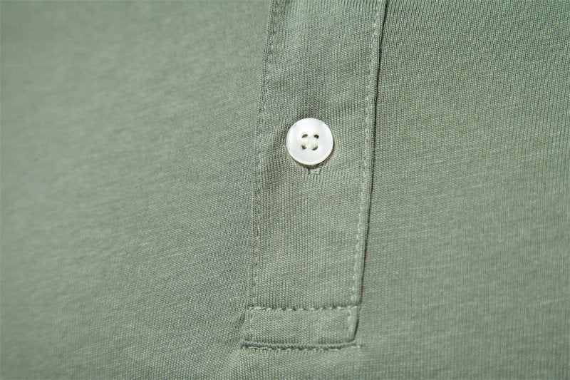 Men’s Pique Polo Shirt with Embroidered Crest