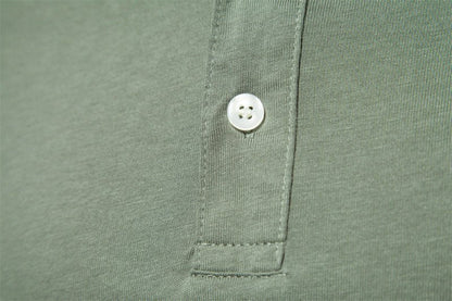 Men’s Pique Polo Shirt with Embroidered Crest