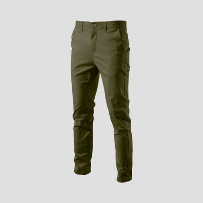 Men’s Slim-Fit Tailored Chino Pants