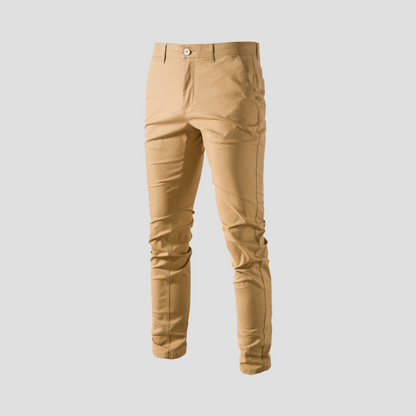 Men’s Slim-Fit Tailored Chino Pants