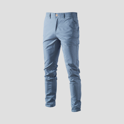 Men’s Slim-Fit Tailored Chino Pants