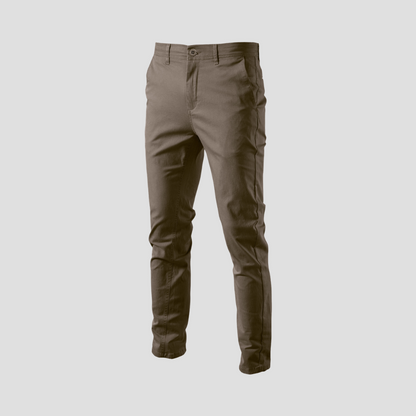 Men’s Slim-Fit Tailored Chino Pants