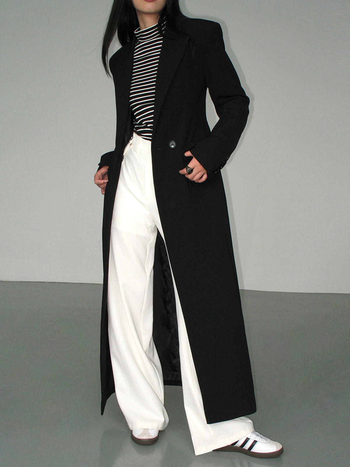 Mavis | Chic Collar Pocket Blazer Coat