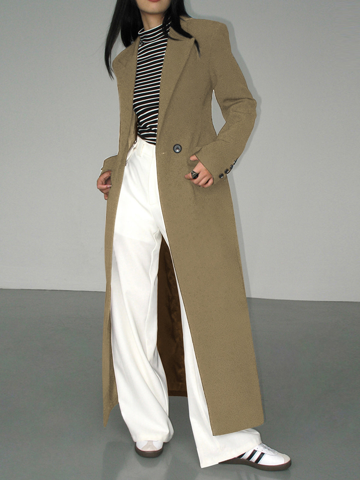 Mavis | Chic Collar Pocket Blazer Coat