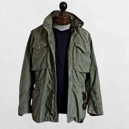 Men’s Utility Field Jacket | Rugged Cotton Coat for Everyday Wear