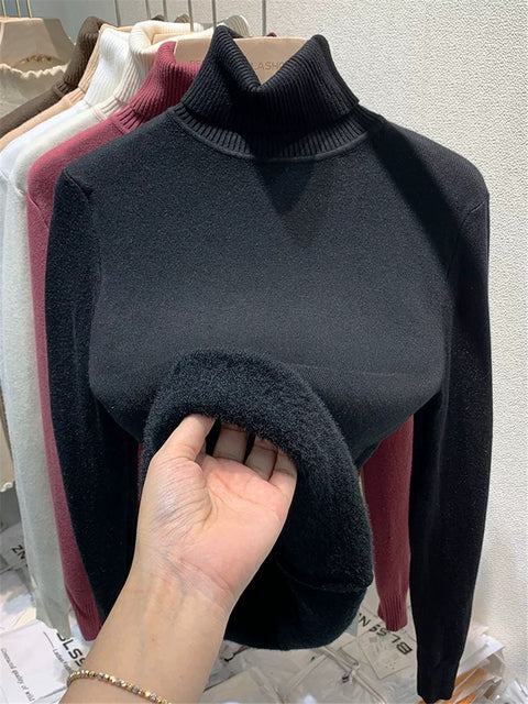 Soft Women's Velvet Sweatshirt