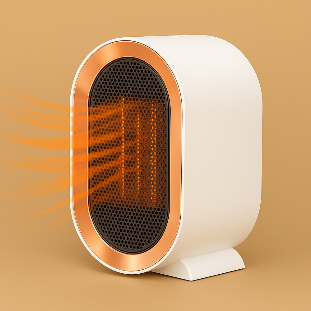 CozyCeram | Compact Electric Space Heater for Efficient Warmth