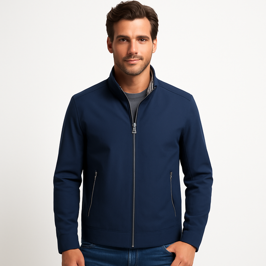 Men’s Classic Full Zip Blouson Jacket