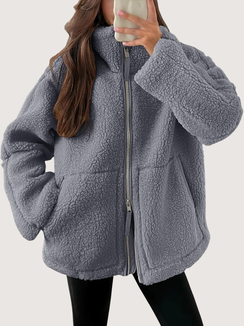 Women’s Oversized Fleece Jacket