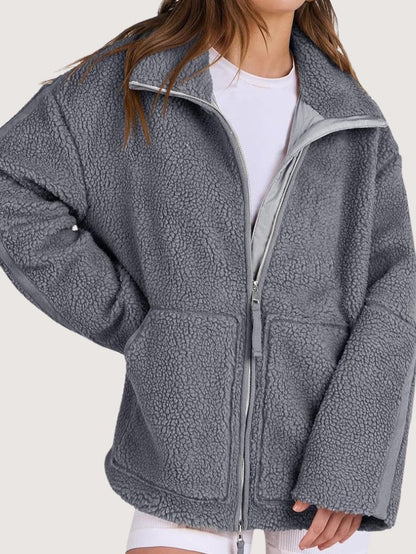 Women’s Oversized Fleece Jacket