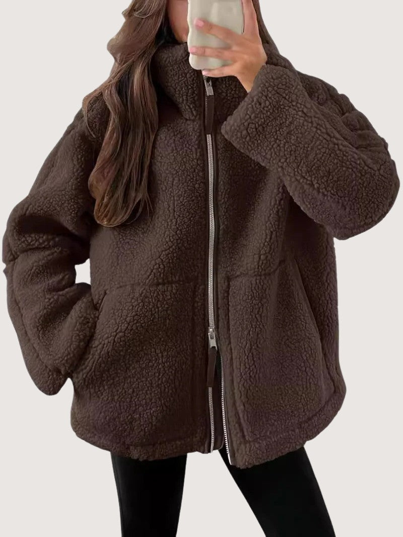 Women’s Oversized Fleece Jacket
