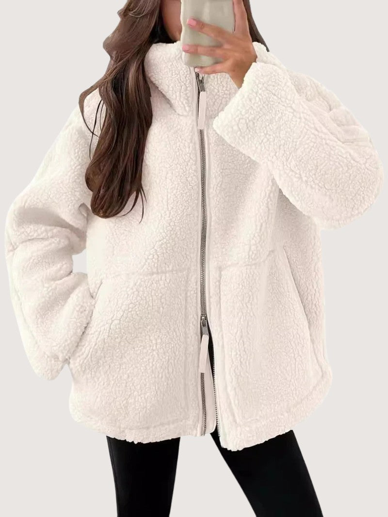 Women’s Oversized Fleece Jacket