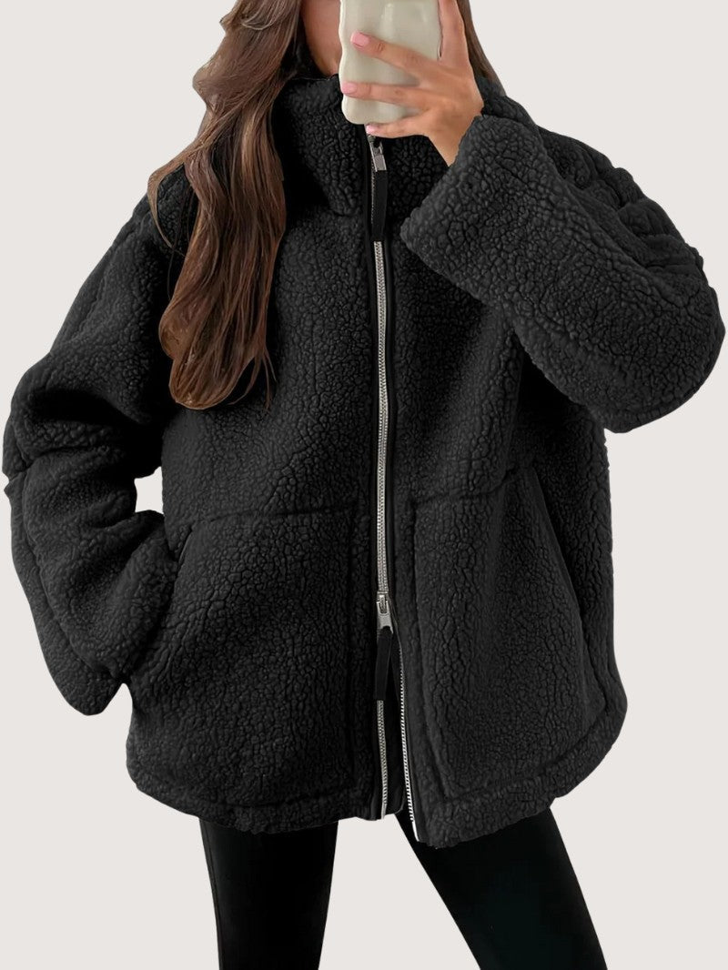 Women’s Oversized Fleece Jacket