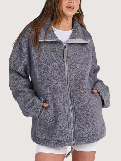 Women’s Oversized Fleece Jacket