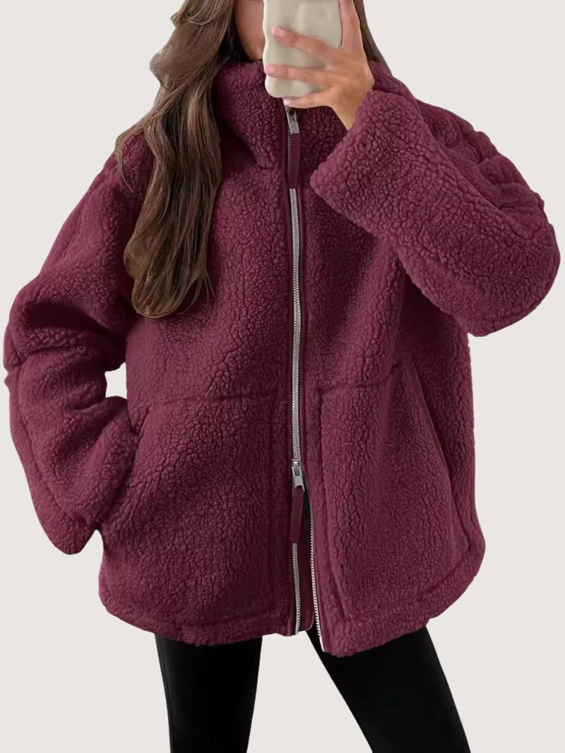 Women’s Oversized Fleece Jacket