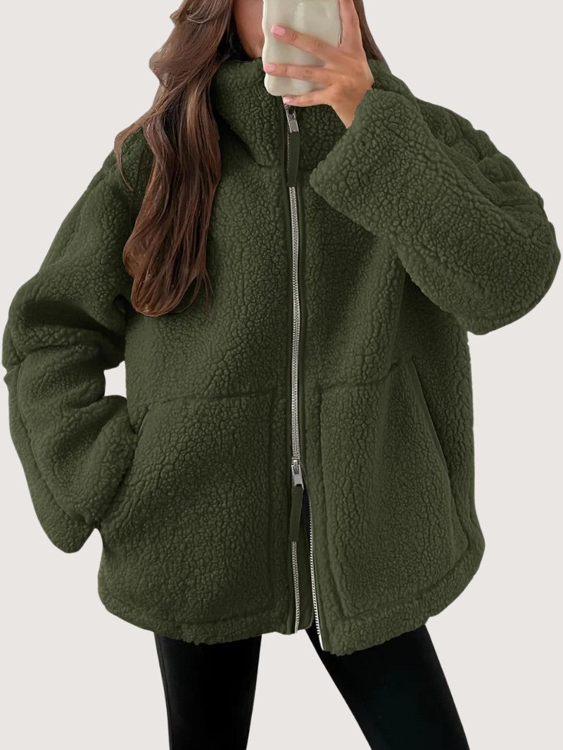 Women’s Oversized Fleece Jacket
