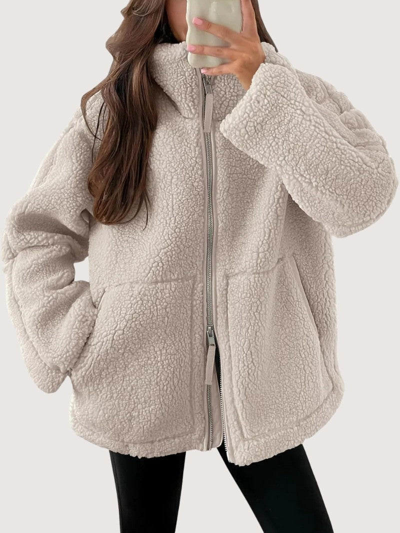 Women’s Oversized Fleece Jacket