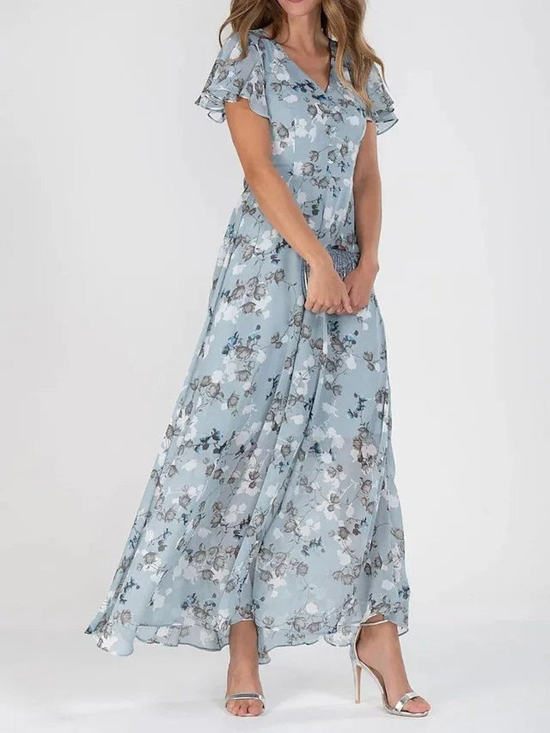 Women's Chic Breathable Sundress with Slimming Fit