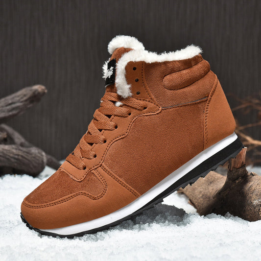 Warm Insulated Men's Sneaker Boots - BritishElegance