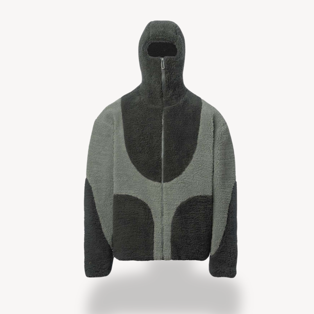 Men's Fleece Zip-Up Hoodie – Sherpa Jacket