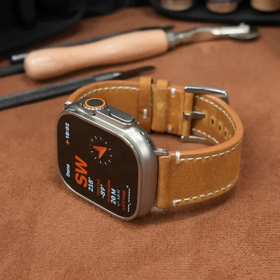 Premium Leather Band for Apple Watch