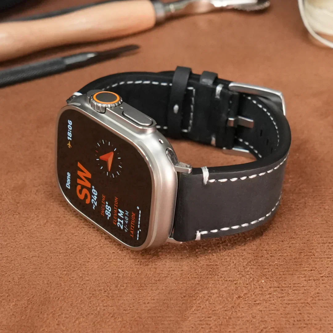 Premium Leather Band for Apple Watch
