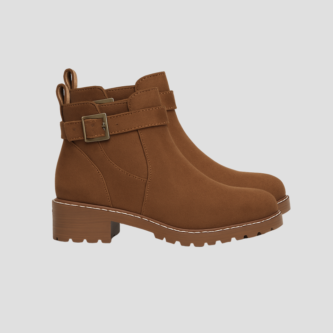 Women’s Buckled Chelsea Ankle Boots