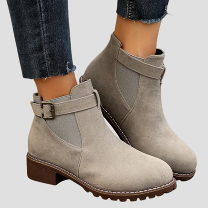 Women’s Buckled Chelsea Ankle Boots